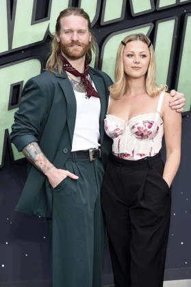 Sam Ryder und Lois Gaskin-Barber beim Fan Event zum Kinofilm Star Wars: The Mandalorian and Grogu im im Cineworld Leicester Square. London, 07.05.2026