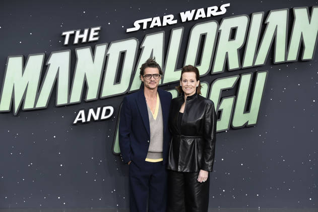 Pedro Pascal und Sigourney Weaver beim Fan Event zum Kinofilm Star Wars: The Mandalorian and Grogu im im Cineworld Leicester Square. London, 07.05.2026