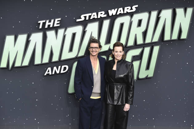 Pedro Pascal und Sigourney Weaver beim Fan Event zum Kinofilm Star Wars: The Mandalorian and Grogu im im Cineworld Leicester Square. London, 07.05.2026