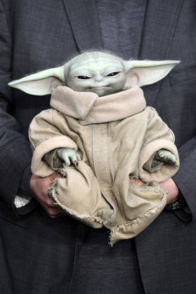 Grogu beim Fan Event zum Kinofilm Star Wars: The Mandalorian and Grogu im im Cineworld Leicester Square. London, 07.05.2026