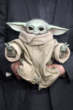 Grogu beim Fan Event zum Kinofilm Star Wars: The Mandalorian and Grogu im im Cineworld Leicester Square. London, 07.05.2026