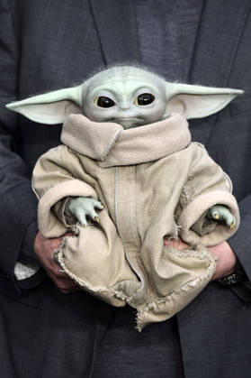 Grogu beim Fan Event zum Kinofilm Star Wars: The Mandalorian and Grogu im im Cineworld Leicester Square. London, 07.05.2026