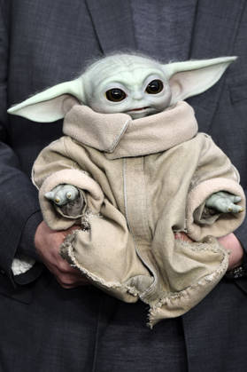 Grogu beim Fan Event zum Kinofilm Star Wars: The Mandalorian and Grogu im im Cineworld Leicester Square. London, 07.05.2026