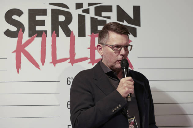 Oliver Forster bei der Premiere von Serienkiller - Die True Crime Ausstellung in der Oskar-Jäger-Straße 99. Köln, 07.05.2026