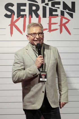 Carsten Schütte bei der Premiere von Serienkiller - Die True Crime Ausstellung in der Oskar-Jäger-Straße 99. Köln, 07.05.2026
