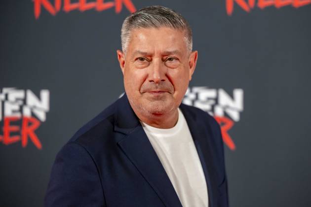 ABB SERIENKILLER- Joachim Llambi Juror und Moderator, zu Gast bei der Eroeffnung der True Crime Ausstellung Serien Killer am 07.05.2026 in Köln Ehrenfeld NRW Deutschland