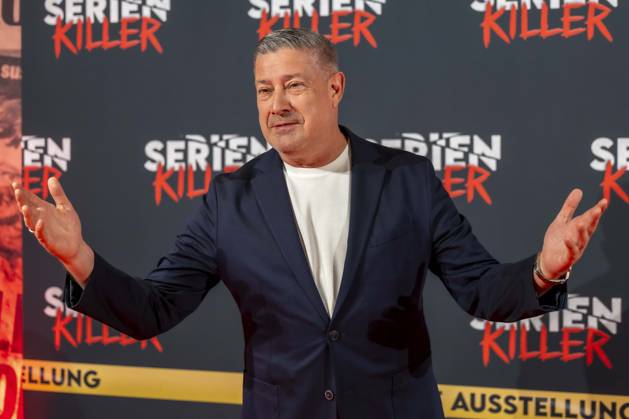 ABB SERIENKILLER- Joachim Llambi Juror und Moderator, zu Gast bei der Eroeffnung der True Crime Ausstellung Serien Killer am 07.05.2026 in Köln Ehrenfeld NRW Deutschland