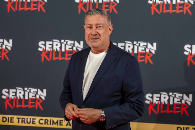 ABB SERIENKILLER- Joachim Llambi Juror und Moderator, zu Gast bei der Eroeffnung der True Crime Ausstellung Serien Killer am 07.05.2026 in Köln Ehrenfeld NRW Deutschland