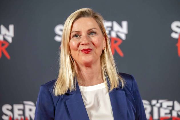ABB SERIENKILLER- Alexsandra Bechtel Moderatorin zu Gast bei der Eroeffnung der True Crime Ausstellung Serien Killer am 07.05.2026 in Köln Ehrenfeld NRW Deutschland