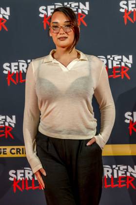 ABB SERIENKILLER- Alex Mariah Peter (Content Creatorin) zu Gast bei der Eroeffnung der True Crime Ausstellung Serien Killer am 07.05.2026 in Köln Ehrenfeld NRW Deutschland