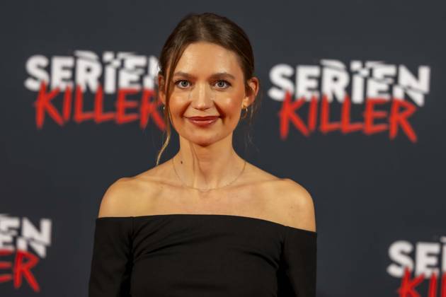 ABB SERIENKILLER- Amrei Haardt Schauspielerin zu Gast bei der Eroeffnung der True Crime Ausstellung Serien Killer am 07.05.2026 in Köln Ehrenfeld NRW Deutschland
