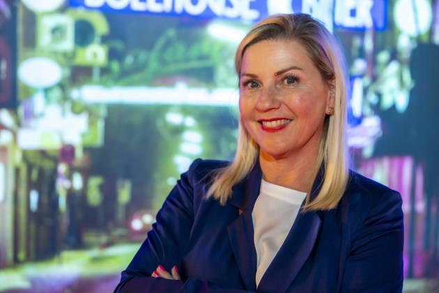 ABB SERIENKILLER- Alexsandra Bechtel Moderatorin zu Gast bei der Eroeffnung der True Crime Ausstellung Serien Killer am 07.05.2026 in Köln Ehrenfeld NRW Deutschland