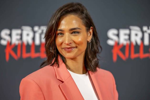 ABB SERIENKILLER- Amira Aly Moderatorin zu Gast bei der Eroeffnung der True Crime Ausstellung Serien Killer am 07.05.2026 in Köln Ehrenfeld NRW Deutschland