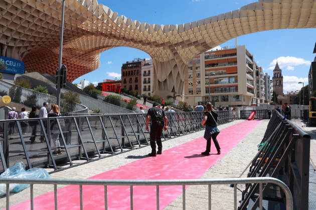 Seville prepares for the global premiere of Berlin and the Arminian Lady Final preparations for the celebration in Seville of the global premiere of Berlin and the Arminian Lady On May 8, 2026 in Seville Andalusia, Spain The global premiere of the second season of the spin off of La casa de papel , entitled Berlín y la dama del armino , which takes place this Friday and Saturday, will host several outstanding events Among them, the concert of Rosalía with the Real Orquesta Sinfónica de Sevilla this Saturday 08 MAY 2026 Rocí Sevilla Andalucia, Spain Sevilla Andalucia, Spain Spain Spain  Copyright: xRocioxRuzx 7508366
