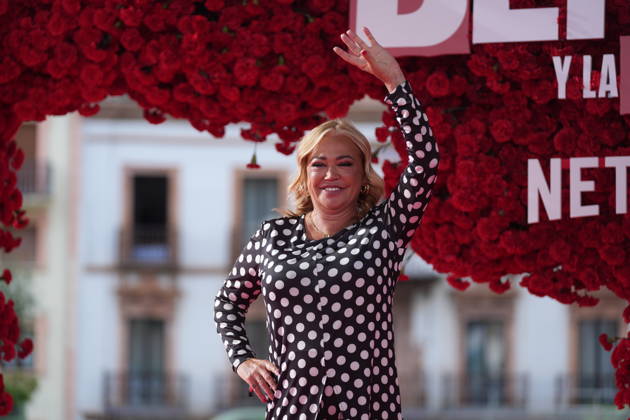 Global Premiere of Berlin and Netflixs La Dama del Armino The presenter Belén Estéban poses on the red carpet at the Global Premiere of Berlin and Netflixs La Dama del Armino A 08 May 2026, in Seville Andalusia, Spain The global premiere of the second season of the spin off of La casa de papel , entitled Berlin and La dama del armino , which takes place this Friday and Saturday, will host several outstanding events in Seville 08 MAY 2026 María José Ló Sevilla Andalucia, Espana Sevilla Andalucia, Espana Espana Espana  Copyright: xMariaxJosÃ xLopezx 7508981