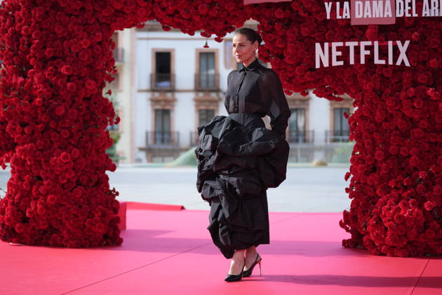 Global Premiere of Berlin and Netflixs La Dama del Armino Actress Miryam Gallego poses on the red carpet at the Global Premiere of Berlin and Netflixs La Dama del Armino A 08 May 2026, in Seville Andalusia, Spain The global premiere of the second season of the spin off of La casa de papel , entitled Berlin and La dama del armino , which takes place this Friday and Saturday, will host several outstanding events in Seville 08 MAY 2026 María José Ló Sevilla Andalucia, Espana Sevilla Andalucia, Espana Espana Espana  Copyright: xMariaxJosÃ xLopezx 7508999
