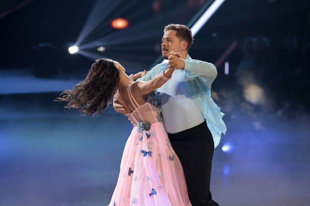 Gustav Schäfer mit Anastasia Maruster in der neunten Live-Show der 19. Staffel der RTL-Tanzshow Let s Dance im MMC Coloneum. Köln, 08.05.2026