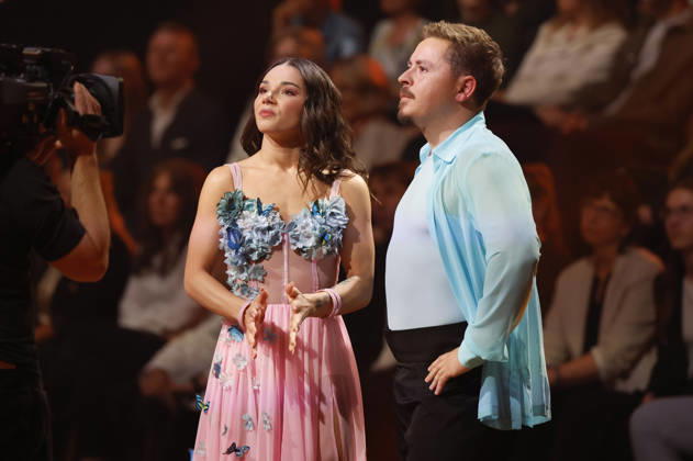 Gustav Schäfer mit Anastasia Maruster in der neunten Live-Show der 19. Staffel der RTL-Tanzshow Let s Dance im MMC Coloneum. Köln, 08.05.2026
