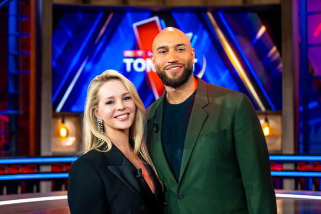 Finale TVOH HILVERSUM - Chantal Janzen and Edson da Graca at the announcement of the winner of The Voice of Holland (TVOH) 2026 in the RTL Tonight studio in Hilversum. Hilversum The Netherlands  Copyright: xMischaxSchoemakerx