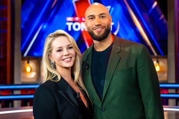 Finale TVOH HILVERSUM - Chantal Janzen and Edson da Graca at the announcement of the winner of The Voice of Holland (TVOH) 2026 in the RTL Tonight studio in Hilversum. Hilversum The Netherlands  Copyright: xMischaxSchoemakerx