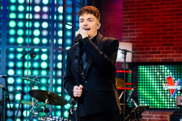 Finale TVOH HILVERSUM - Ruben Hillen at the announcement of the winner of The Voice of Holland (TVOH) 2026 in the studio of RTL Tonight in Hilversum. Hilversum The Netherlands  Copyright: xMischaxSchoemakerx