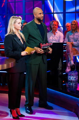 Finale TVOH HILVERSUM - Chantal Janzen and Edson da Graca at the announcement of the winner of The Voice of Holland (TVOH) 2026 in the RTL Tonight studio in Hilversum. Hilversum The Netherlands  Copyright: xMischaxSchoemakerx