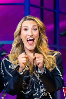 Finale TVOH HILVERSUM - Suzan Stortelder at the announcement of the winner of The Voice of Holland (TVOH) 2026 in the studio of RTL Tonight in Hilversum. Hilversum The Netherlands  Copyright: xMischaxSchoemakerx