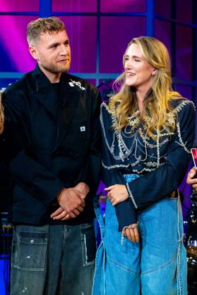 Finale TVOH HILVERSUM - Suzan Stortelder and Freek Rikkerink at the announcement of the winner of The Voice of Holland (TVOH) 2026 in the RTL Tonight studio in Hilversum. Hilversum The Netherlands  Copyright: xMischaxSchoemakerx