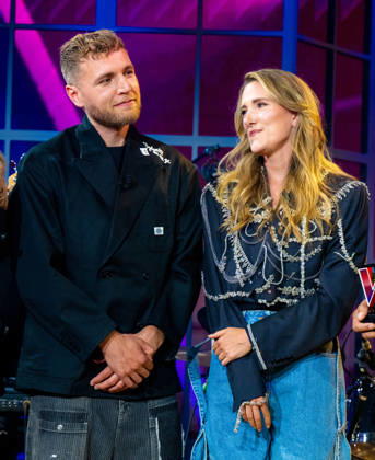 Finale TVOH HILVERSUM - Suzan Stortelder and Freek Rikkerink at the announcement of the winner of The Voice of Holland (TVOH) 2026 in the RTL Tonight studio in Hilversum. Hilversum The Netherlands  Copyright: xMischaxSchoemakerx
