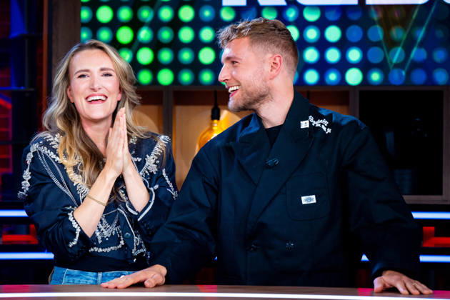 Finale TVOH HILVERSUM - Suzan Stortelder and Freek Rikkerink at the announcement of the winner of The Voice of Holland (TVOH) 2026 in the RTL Tonight studio in Hilversum. Hilversum The Netherlands  Copyright: xMischaxSchoemakerx