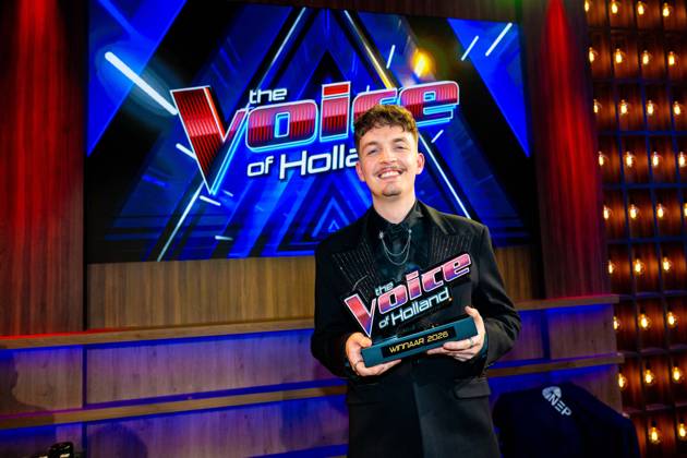Finale TVOH HILVERSUM - Ruben Hillen at the announcement of the winner of The Voice of Holland (TVOH) 2026 in the studio of RTL Tonight in Hilversum. Hilversum The Netherlands  Copyright: xMischaxSchoemakerx