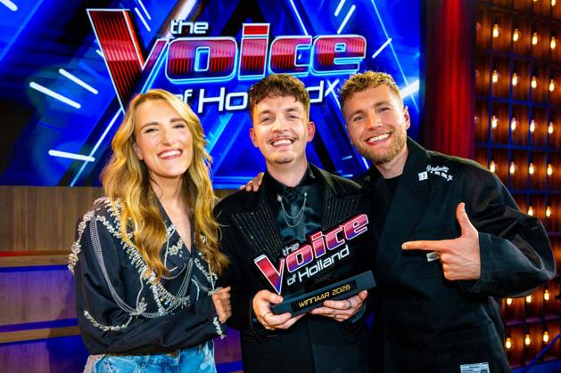 Finale TVOH HILVERSUM - Suzan Stortelder, Ruben Hillen and Freek Rikkerink at the announcement of the winner of The Voice of Holland (TVOH) 2026 in the RTL Tonight studio in Hilversum. Hilversum The Netherlands  Copyright: xMischaxSchoemakerx