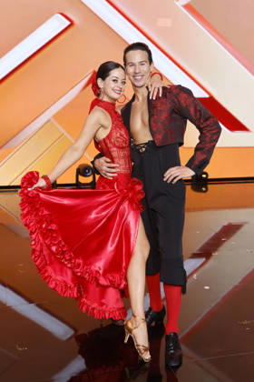 Sportler Joel Mattli und Tänzerin Malika Dzumaev bei der neunten Tanzshow der 19. Staffel der RTL-Tanzshow Lets Dance im Coloneum. Köln, 08.05.2026 NRW Deutschland Copyright: xChristophxHardtx