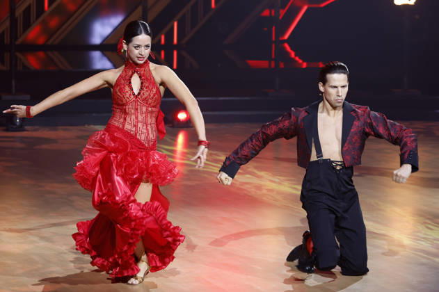 Joel Mattli mit Malika Dzumaev in der neunten Live-Show der 19. Staffel der RTL-Tanzshow Let s Dance im MMC Coloneum. Köln, 08.05.2026