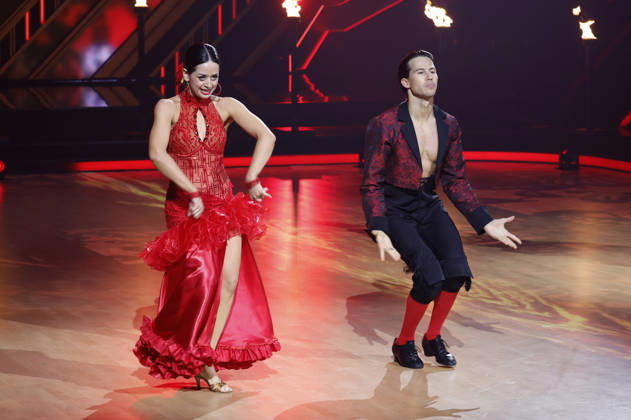 Joel Mattli mit Malika Dzumaev in der neunten Live-Show der 19. Staffel der RTL-Tanzshow Let s Dance im MMC Coloneum. Köln, 08.05.2026