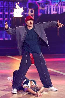 Anna-Carina Woitschack mit Evgeny Vinokurov in der neunten Live-Show der 19. Staffel der RTL-Tanzshow Let s Dance im MMC Coloneum. Köln, 08.05.2026