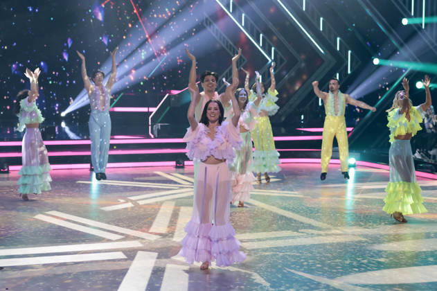 Das Opening mit den Kandidaten, Kandidatinnen, Tänzern und Tänzerinnen in der neunten Live-Show der 19. Staffel der RTL-Tanzshow Let s Dance im MMC Coloneum. Köln, 08.05.2026