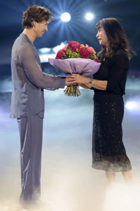Joel Mattli mit Mutter Elfie in der neunten Live-Show der 19. Staffel der RTL-Tanzshow Let s Dance im MMC Coloneum. Köln, 08.05.2026