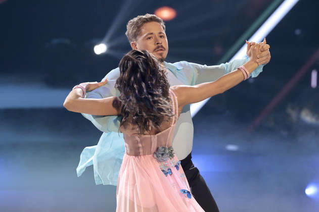 Gustav Schäfer mit Anastasia Maruster in der neunten Live-Show der 19. Staffel der RTL-Tanzshow Let s Dance im MMC Coloneum. Köln, 08.05.2026