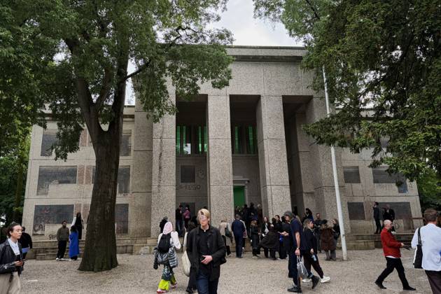 Die 61. Internationale Kunstausstellung Biennale Arte 2026 findet vom 9. Mai bis zum 22. November 2026 in Venedig statt. Das Event findet in Arsenale und in Giardini statt. Foto: Deutscher Pavillon, Beitrag aus Deutschland.