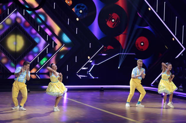 Gustav Schäfer mit Anastasia Maruster und Ross Antony mit Mariia Maksina in der neunten Live-Show der 19. Staffel der RTL-Tanzshow Let s Dance im MMC Coloneum. Köln, 08.05.2026