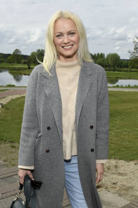 ABB PROMIGOLF- Franziska Knuppe zu Gast beim ersten Charity Promi-AM Golfrunier zu gunstemn von Kinderwohl Berlin und Geka e.V. auf dem Golf und Country Club am Motzener See in Mittenwalde Brandenburg am 09.05.2026 Brandenburg Deutschland