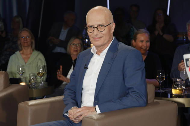 Peter Tschentscher bei der Aufzeichnung der NDR Talk Show im NDR Fernsehstudio Lokstedt. Hamburg, 08.05.2026