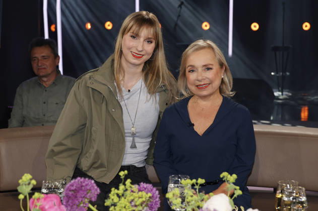 Lilo Urspruch mit Mutter ChrisTine Urspruch bei der Aufzeichnung der NDR Talk Show im NDR Fernsehstudio Lokstedt. Hamburg, 08.05.2026