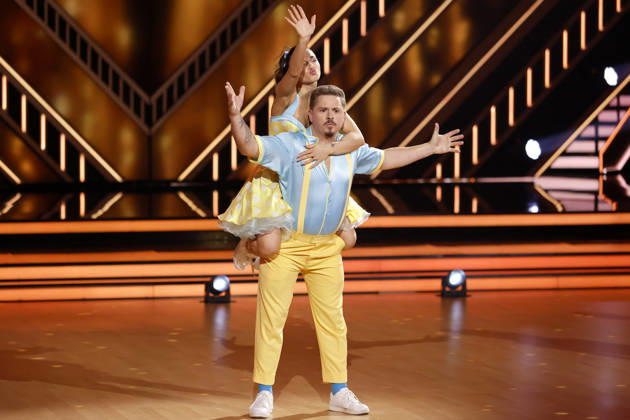 Schlagzeuger Gustav Schäfer (Tokio Hotel) und Tänzerin Anastasia Maruster sind ausgeschieden bei der neunten Tanzshow der 19. Staffel der RTL-Tanzshow Lets Dance im Coloneum. Köln, 08.05.2026 NRW Deutschland Copyright: xChristophxHardtx