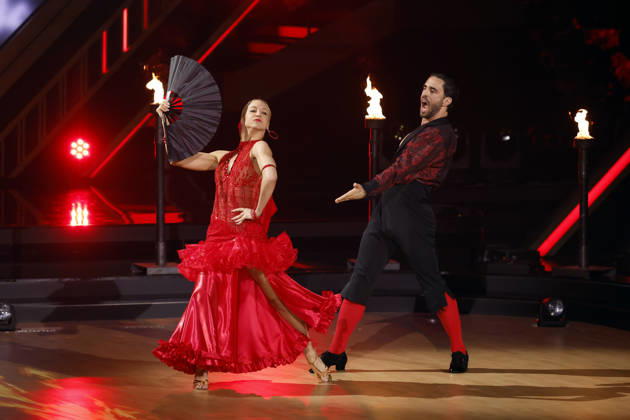 Schauspieler Jan Kittmann (GZSZ) und Tänzerin Kathrin Menzinger bei der neunten Tanzshow der 19. Staffel der RTL-Tanzshow Lets Dance im Coloneum. Köln, 08.05.2026 NRW Deutschland Copyright: xChristophxHardtx