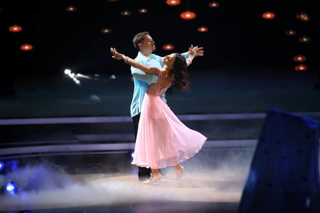 LetÂ s Dance Show 9 in Köln Gustav Schäfer und Anastasia Maruster bei der 9. Tanzshow der 19. Staffel der RTL-Tanzshow LetÂ s Dance im Coloneum Köln NRW Deutschland Copyright: xMatthiasxGränzdörferx