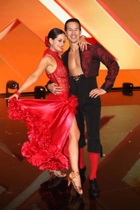 LetÂ s Dance Show 9 in Köln Malika Dzumaev und Joel Mattli bei der 9. Tanzshow der 19. Staffel der RTL-Tanzshow LetÂ s Dance im Coloneum Köln NRW Deutschland Copyright: xMatthiasxGränzdörferx