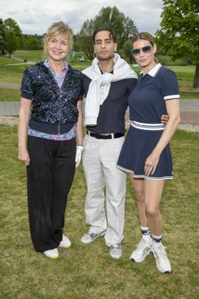 ABB PROMIGOLF - Nana Kuckuck Tumur Uelker Schauspieler mit Rebecca Kunikowski zu Gast beim ersten Charity Promi-AM Golfturnier zu gunstemn von Kinderwohl Berlin und Geka e.V. auf dem Golf und Country Club am Motzener See in Mittenwalde Brandenburg am 09.05.2026 Brandenburg Deutschland