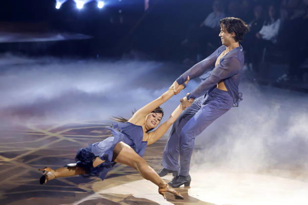 Sportler Joel Mattli und Tänzerin Malika Dzumaev bei der neunten Tanzshow der 19. Staffel der RTL-Tanzshow Lets Dance im Coloneum. Köln, 08.05.2026 NRW Deutschland Copyright: xChristophxHardtx
